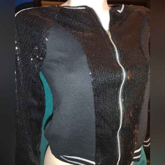 Disney Sequined Jacket kids large - Picture 6 of 8